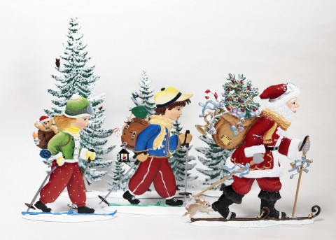A Day on the Slopes Wilhelm Schweizer Pewter Set - SOLD OUT